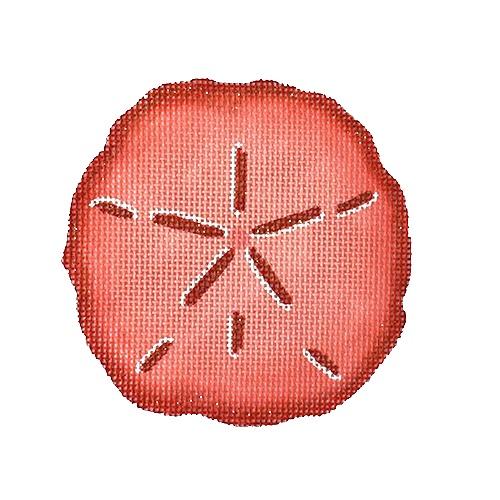 Seaside Sand Dollar - Coral
