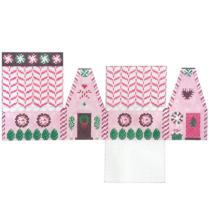 Peppermint House, 3D Gingerbread House - 18M