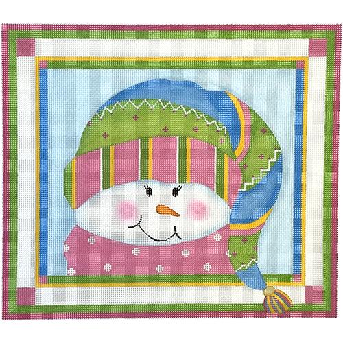 Sparkles Snowgirl Square