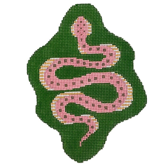Petite Snake on Green