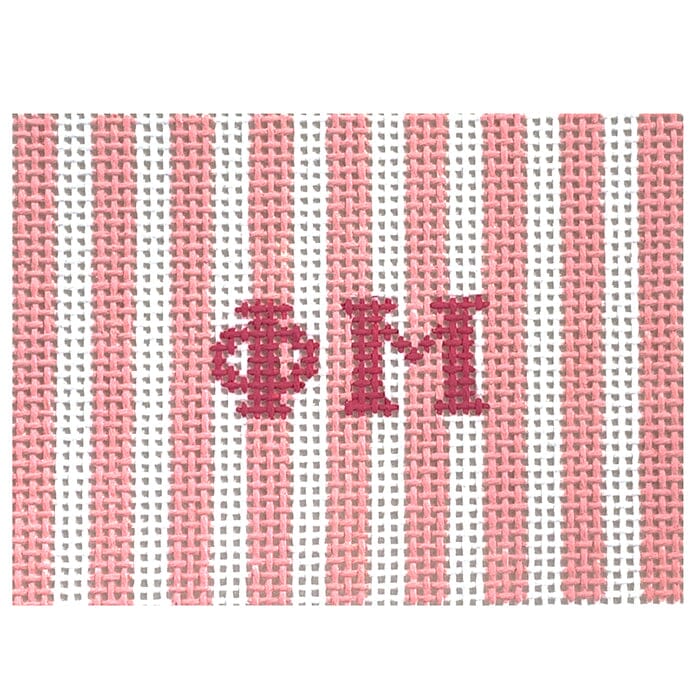 Phi Mu 2x3 Stripes Insert
