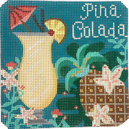 Pina Colada Cocktail Coaster