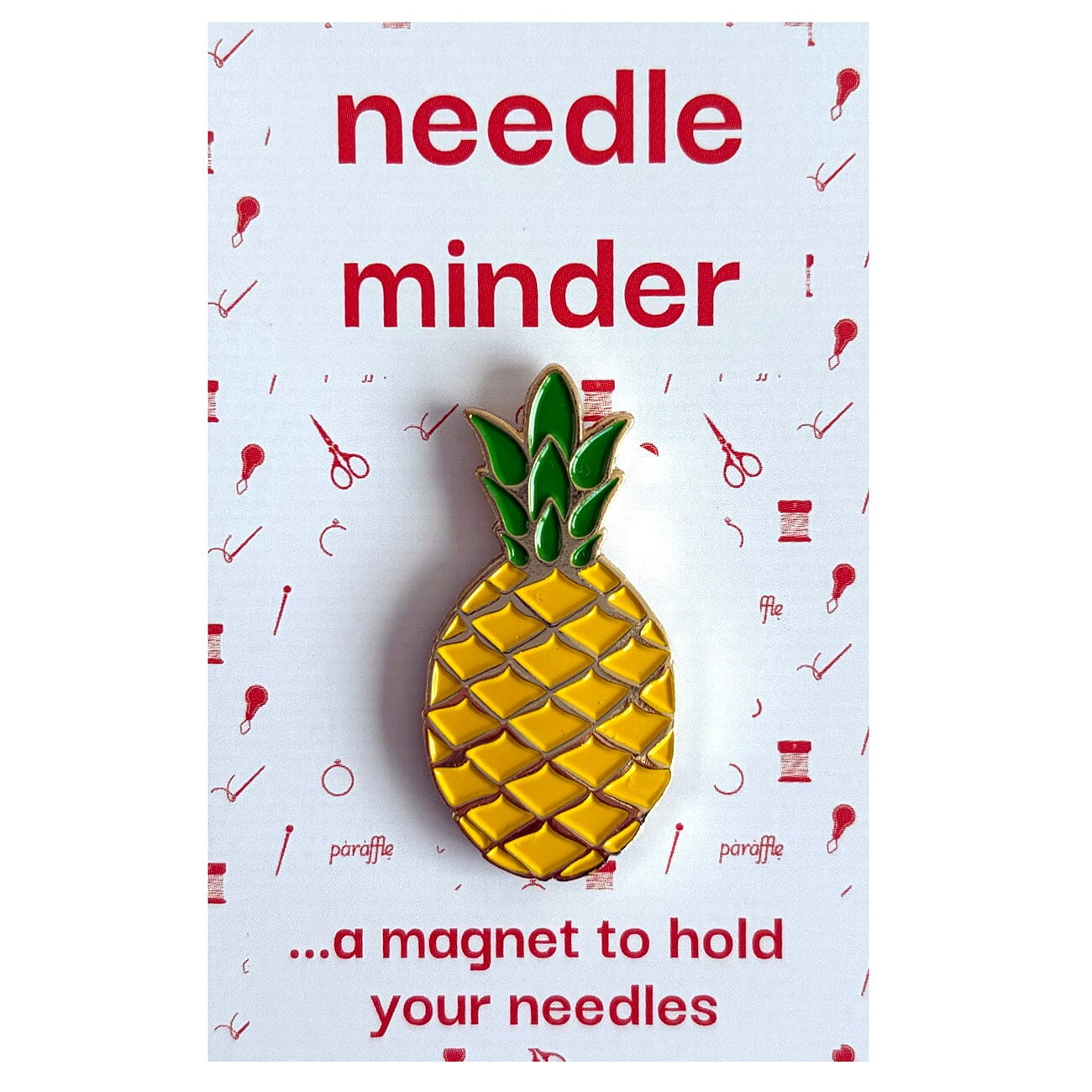 Pineapple Enamel Needle Minder