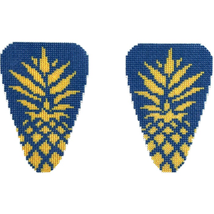 Pineapple/Navy Scissor Case