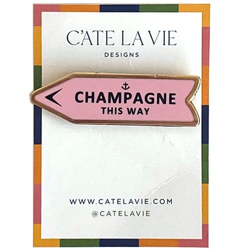 Pink Arrow Champagne Needleminder