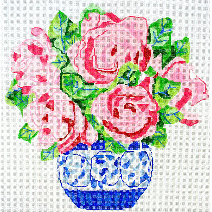 Pink Cabbage Rose Bouquet