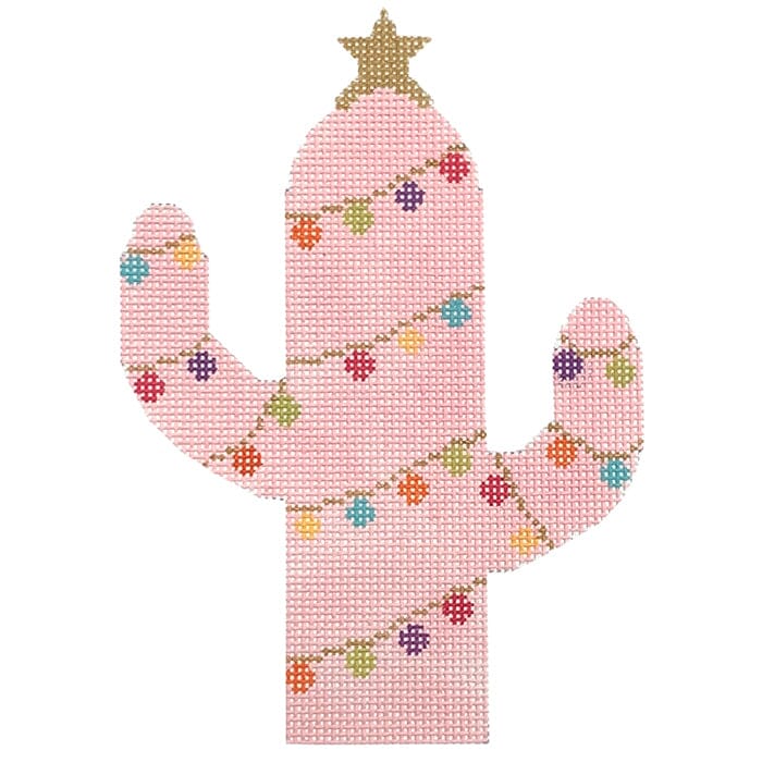 Pink Cactus Ornament