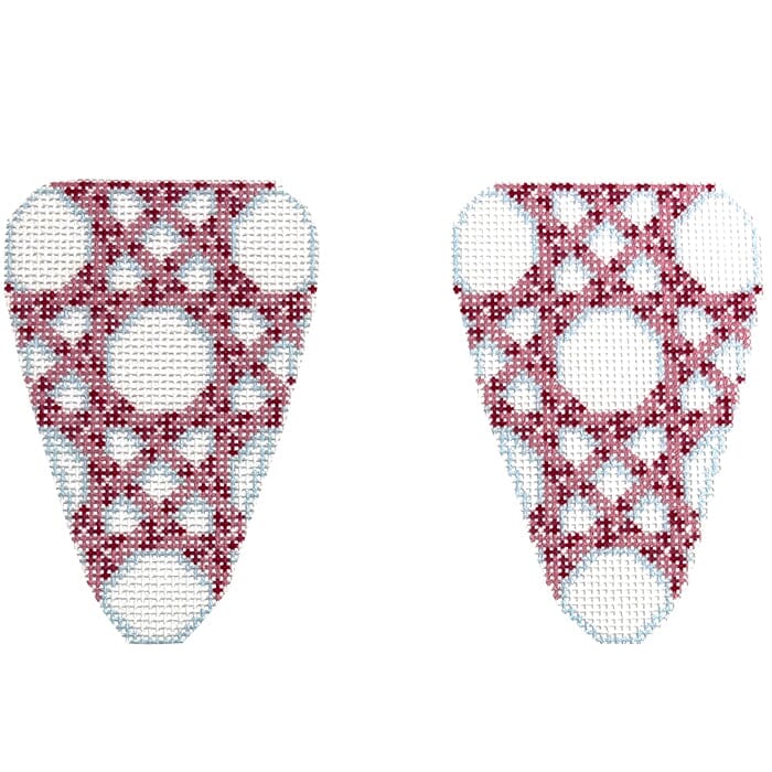 Pink Caning Pattern Scissor Case
