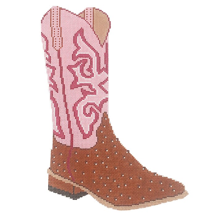 Large Cowboy Boot - Pink