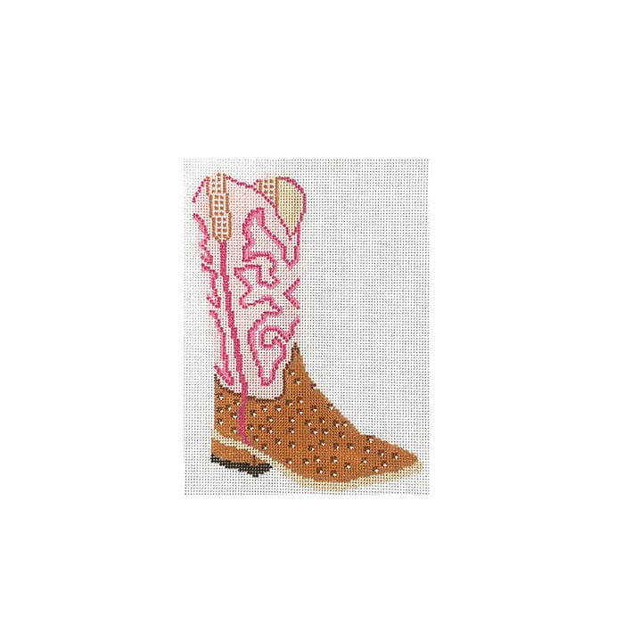 Pink Cowboy Boot Ornament