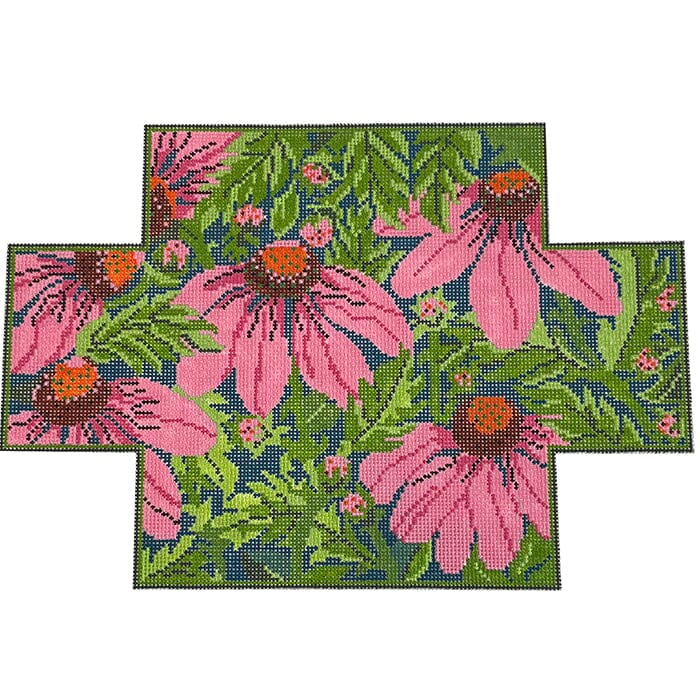 Pink Echinacea Brick Cover