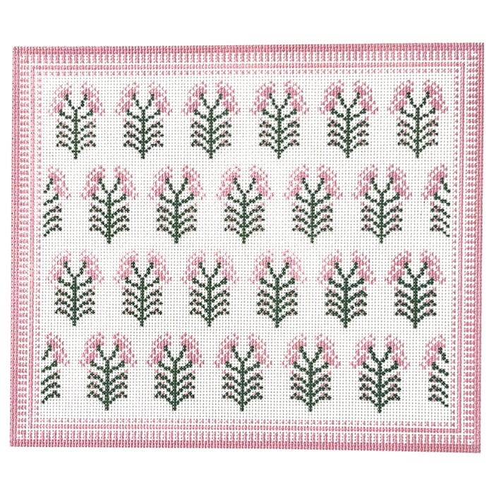 Pink Floral Pillow
