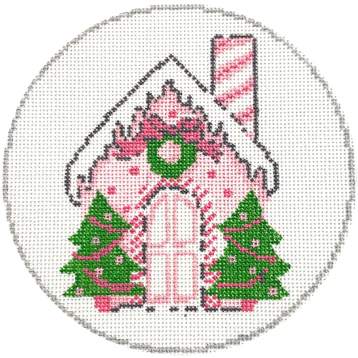 Pink Gingerbread House