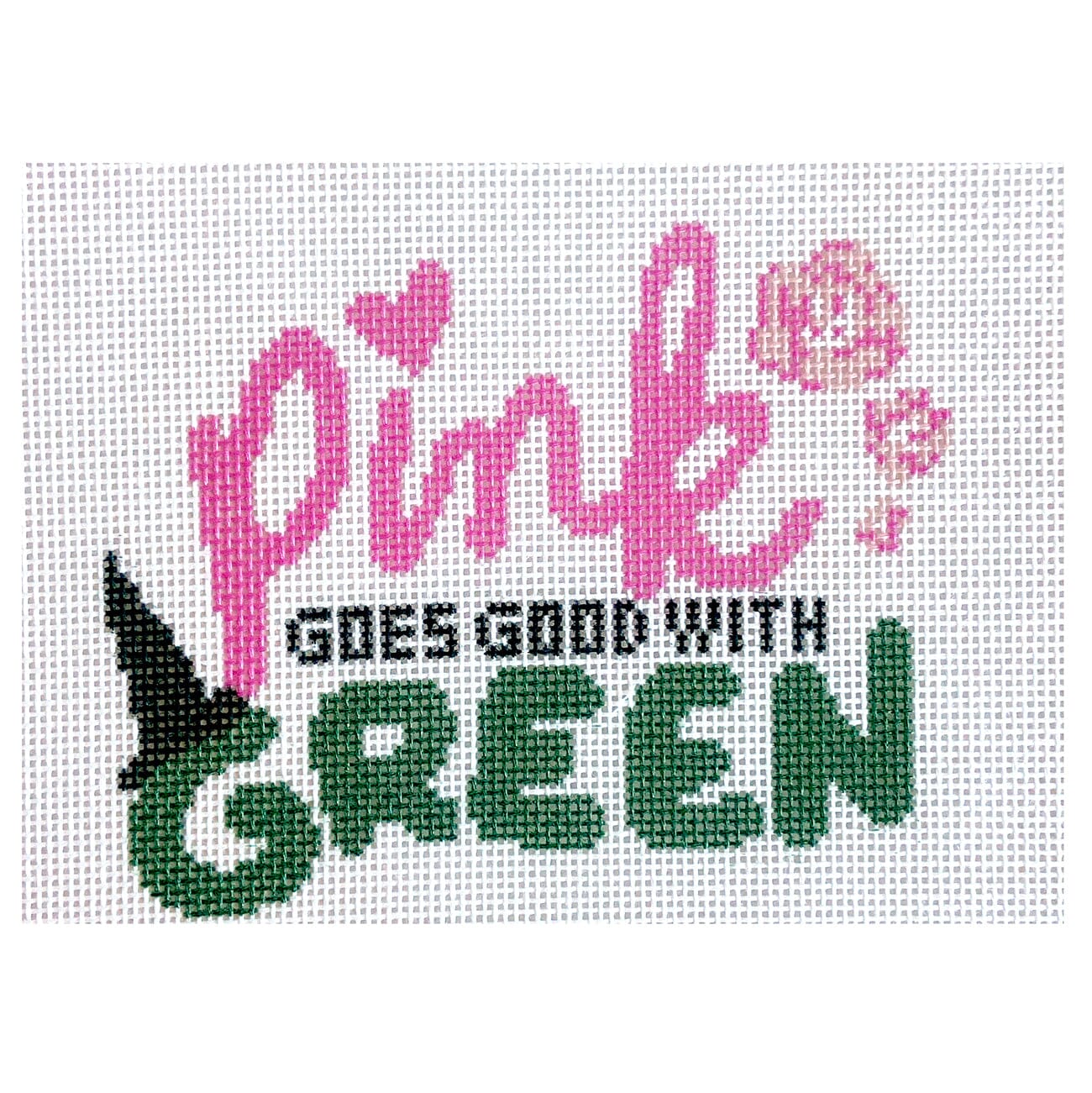 Pink Goes Good with Green