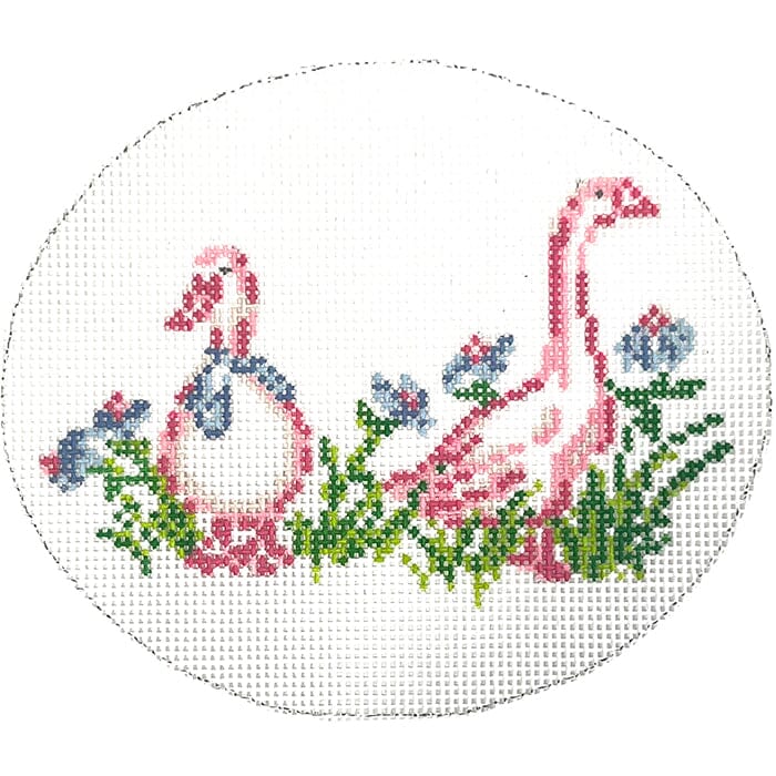 Pink Goose Oval
