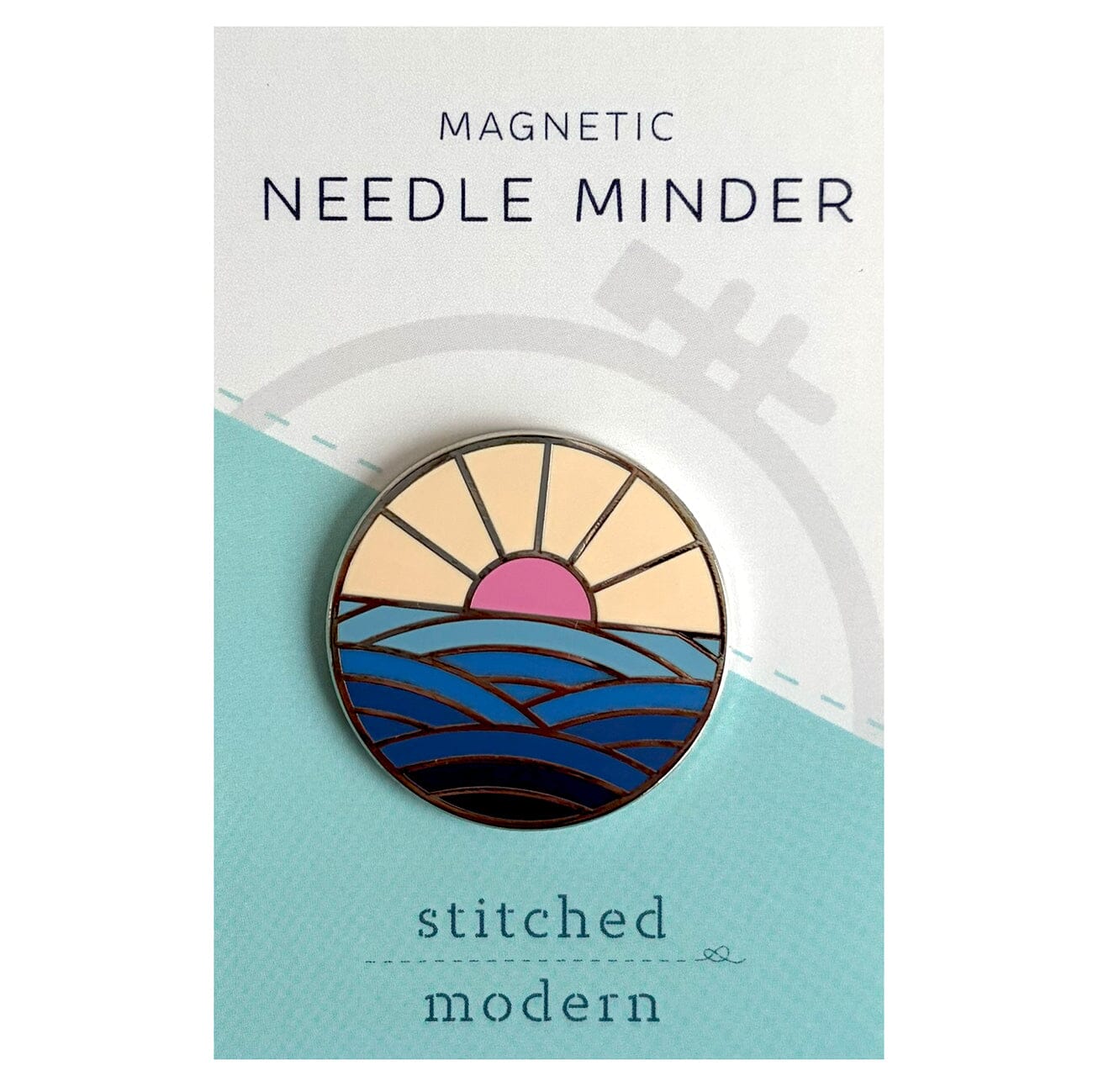 Pink Horizon Round Needle Minder