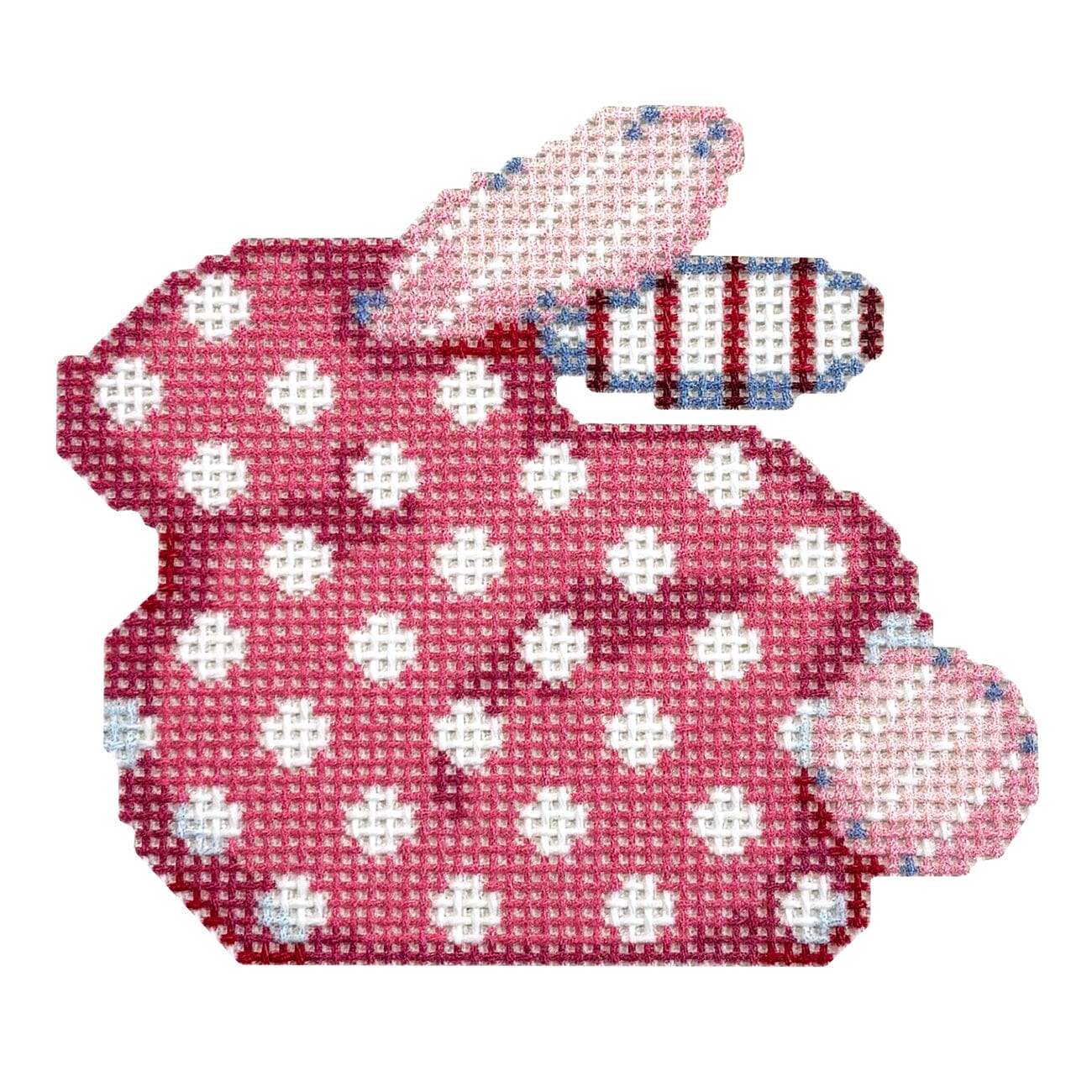 Pink Polka Dot Bunny