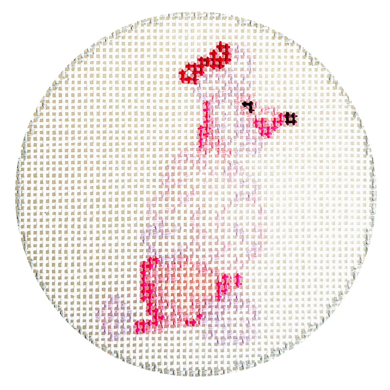 Pink Poodle Ornament
