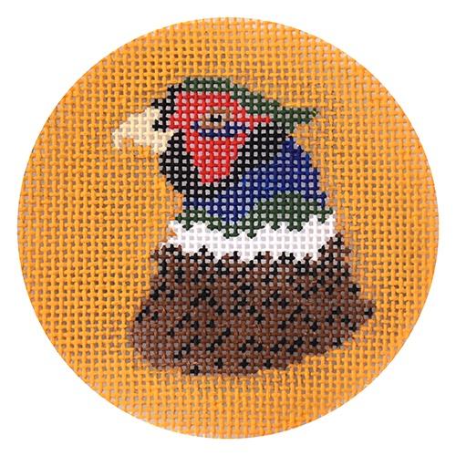 Pheasant Head Luggage Tag Insert