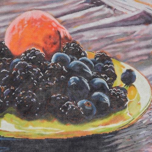 Blackberries & Peach