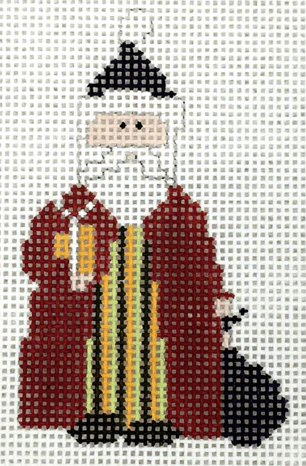 Vertical Stripe Santa
