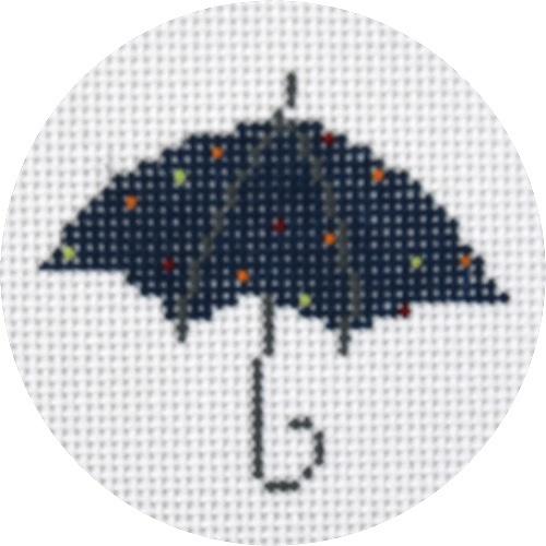 Umbrella Blue Multi Dots