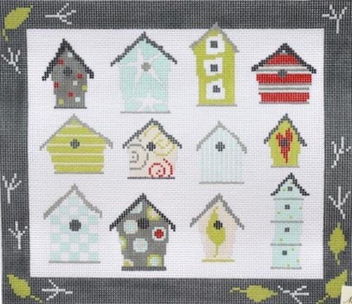 Dozen Birdhouses