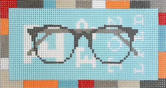 Eye Chart Eyeglass Case