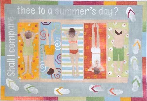 Five Sunbathers