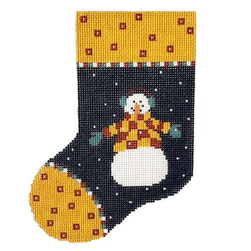 Checkered Snowman - Rocky