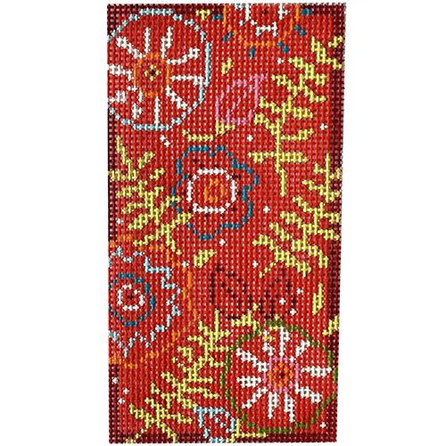 Flower and Fern Eyeglass Case
