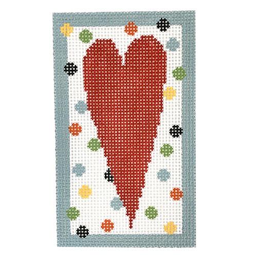Polka Dot Heart