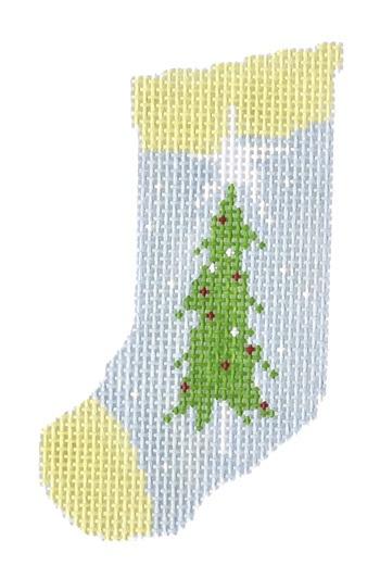 Trees Mini Sock