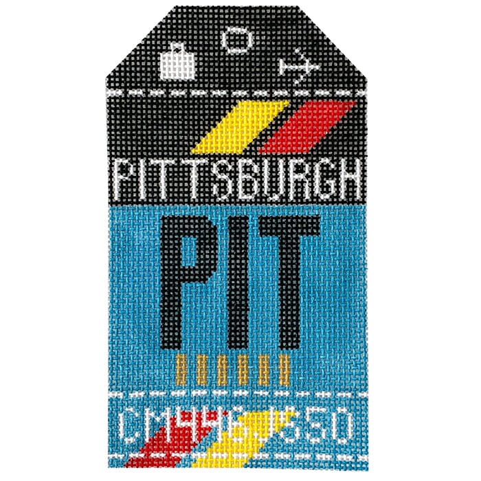 Pittsburgh PIT Travel Tag