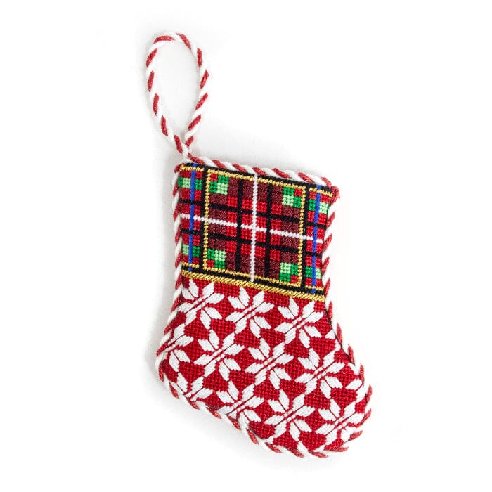 Plaid Cuff/Snowflake Mini Sock Kit
