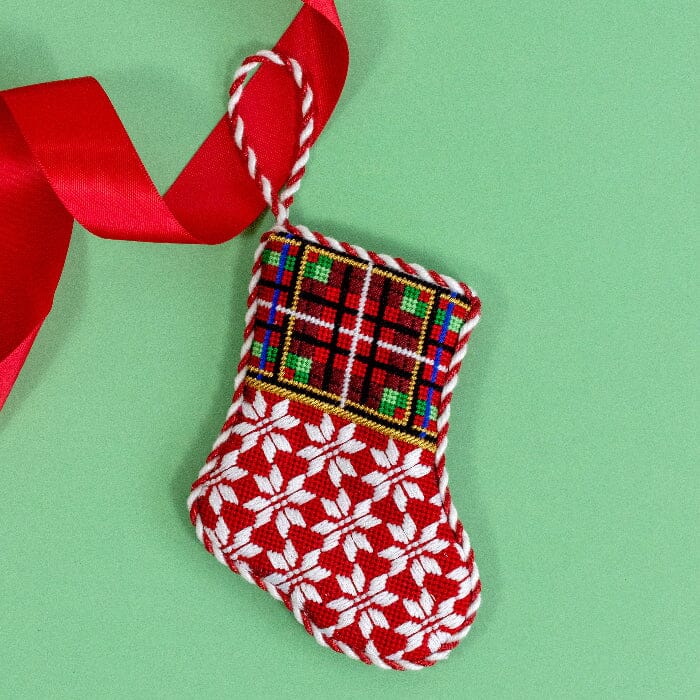 Plaid Cuff/Snowflake Mini Sock Kit - Image 2