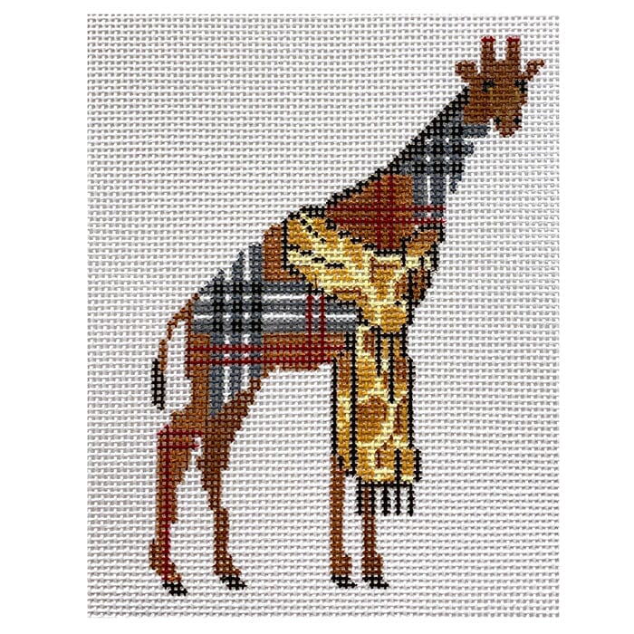 Plaid Giraffe Spotted