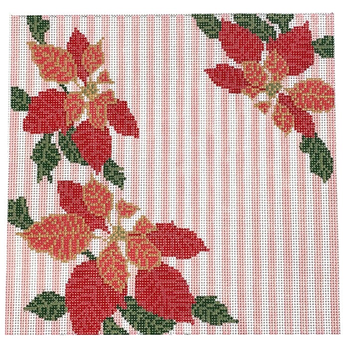 Poinsettia Pillow