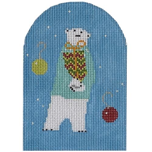 Polar Bear Party - Blue Sweater