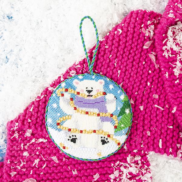 Polar Bear with Popcorn String Kit