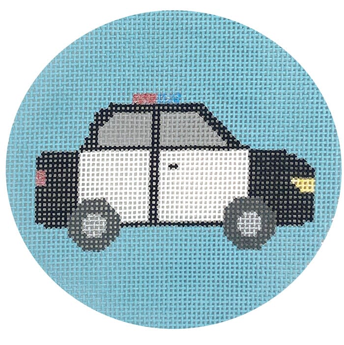 Police Car Round