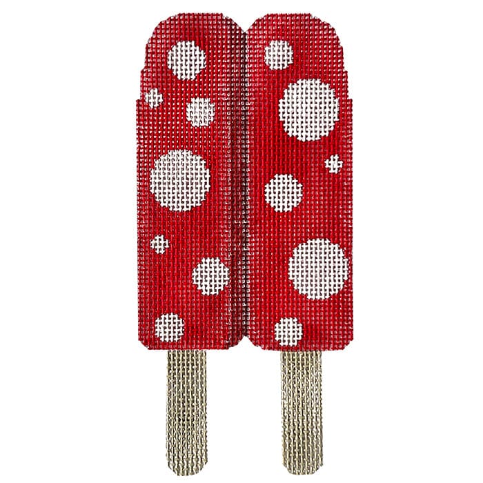 Polka Dot Popsicle Red & White