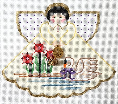 Seven Swans a Swimming Angel