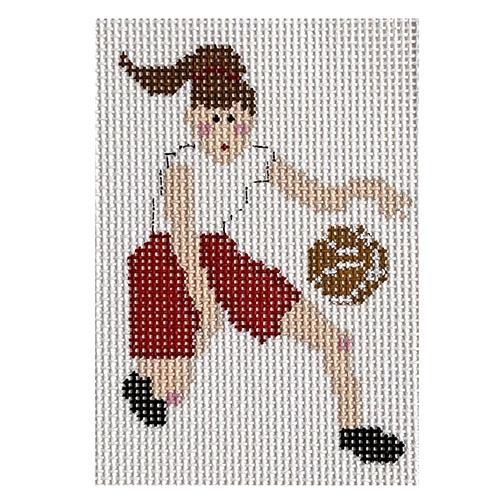 Basketball Girl with Stitch Guide