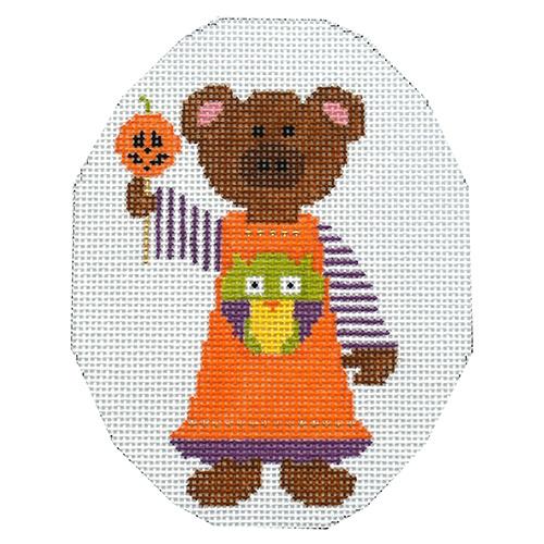 October Bear with Stitch Guide
