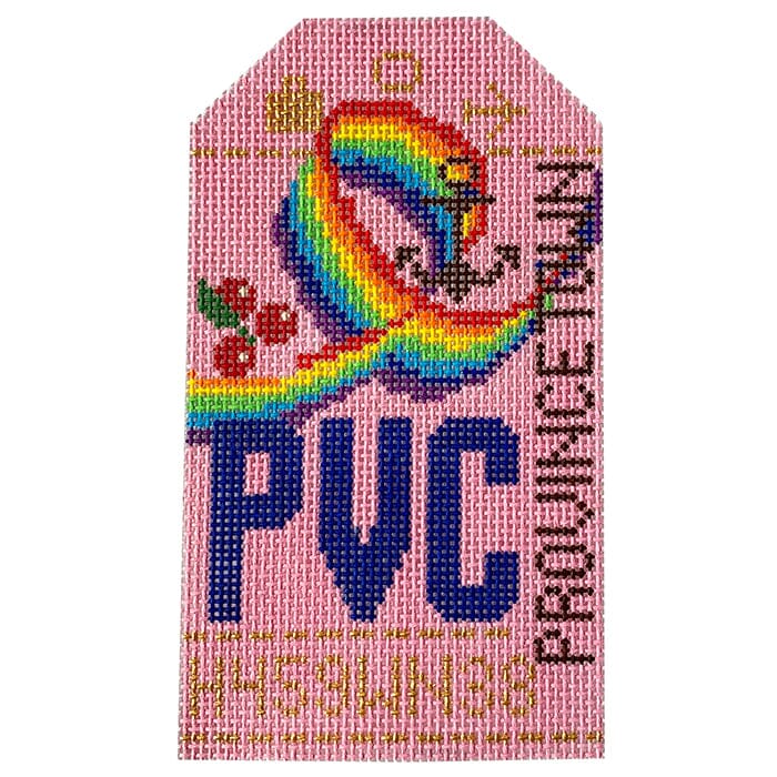 Provincetown PVC Retro Travel Tag