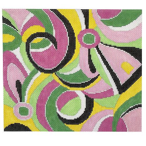 Pucci Pinks & Greens Pillow