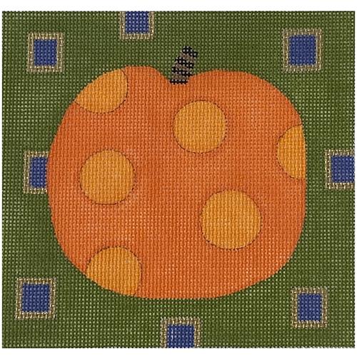 Pumpkin on Green