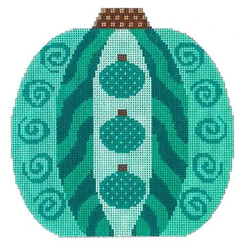 Pumpkin Patchwork - Trio Teal