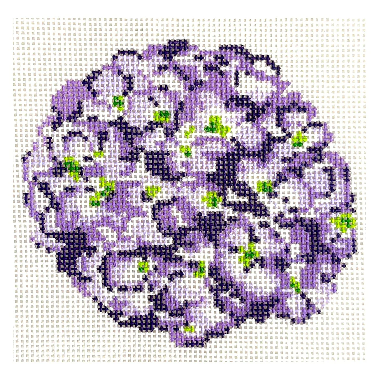 Purple Hydrangea Ornament